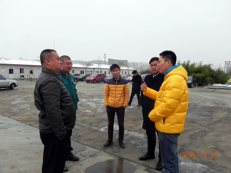 湖北嘉瑞新能源公司董事長一行到我公司考察工作