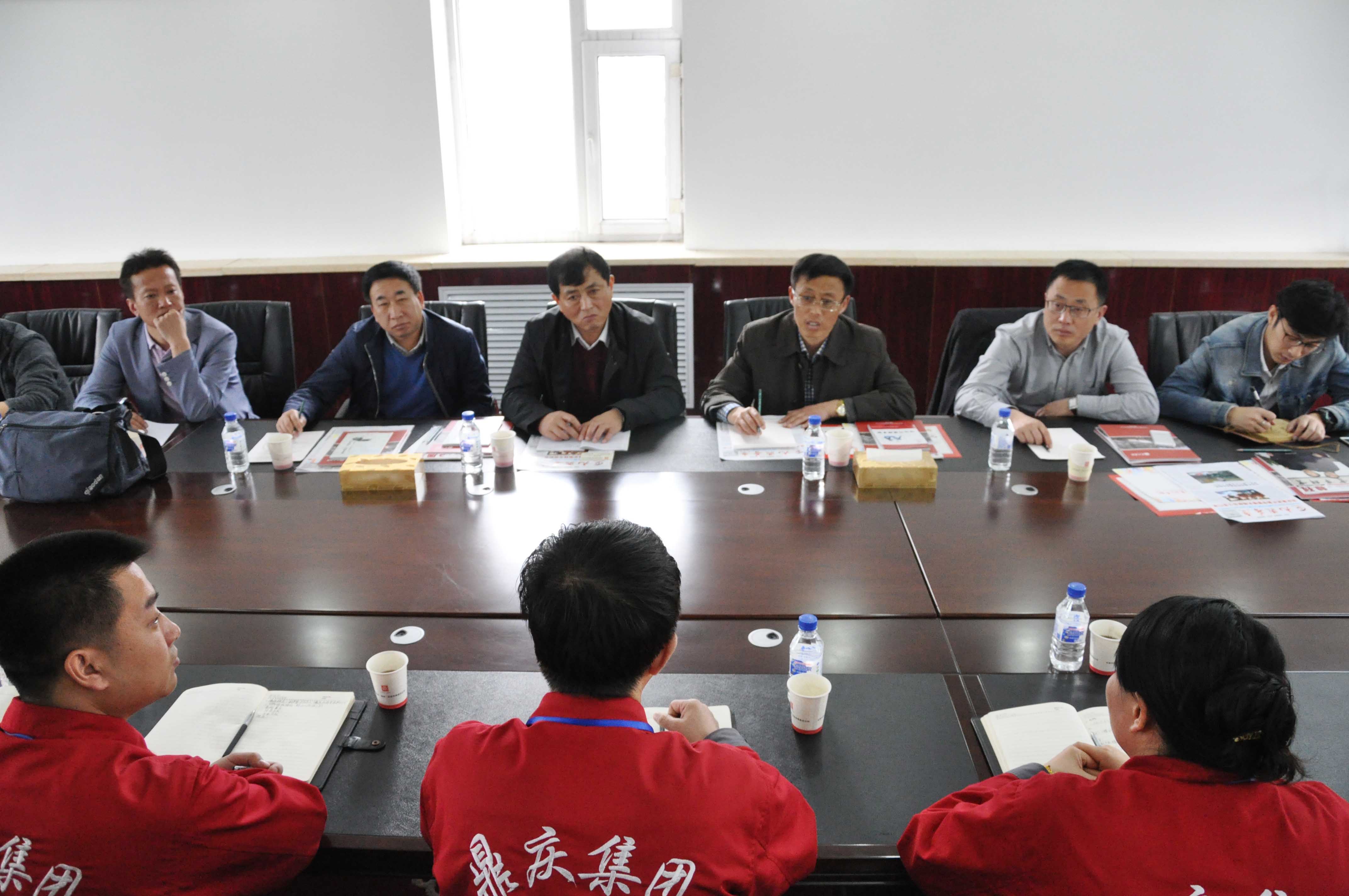 公司領(lǐng)導(dǎo)赴長春市鼎慶集團參觀學習